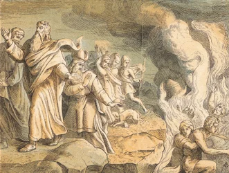 De Vernietiging van Korach, Nathan en Abiram