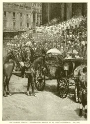 Het Diamanten Jubileum: Dankdienst in St. Pauls Kathedraal