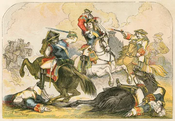 De Hertog van Marlborough bij de Slag om Ramilies