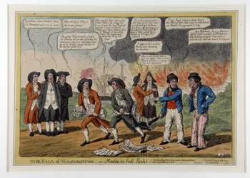 De val van Washington