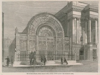 De Bloemen Arcade, Koninklijk Italiaans Operahuis, Covent Garden