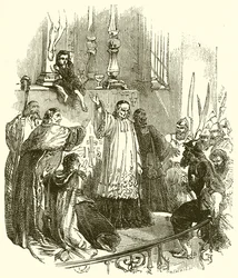 De Toekomstige Peter de Grote getuige van een Opstand