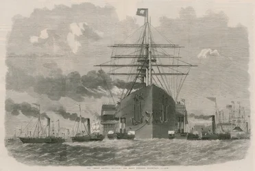 De Great Eastern rondt de punt tegenover Blackwall