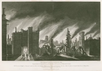 De Grote Brand van Londen, 1666
