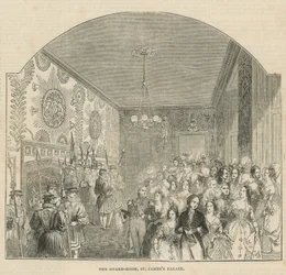 De wachtkamer in St Jamess Palace