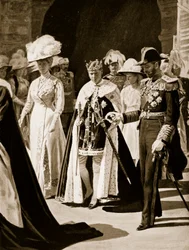 De Investituur van de Prins van Wales, 1911