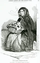 De Ierse Straatverkoper, c.1840