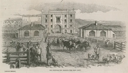 De nieuwe markt van Islington