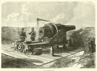Het Krupp-kanon, oktober 1870