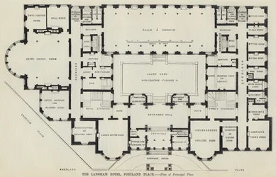 Het Langham Hotel, Portland Place