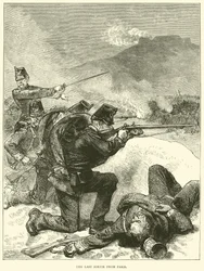 De laatste uitval uit Parijs, januari 1871