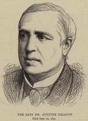 De Wijlen Dr Auguste Nelaton (gravure)