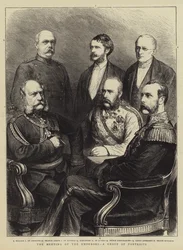 De Ontmoeting van de Keizers, een Groep Portretten