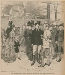 De Metropolitan Paardenshow in de Agricultural Hall