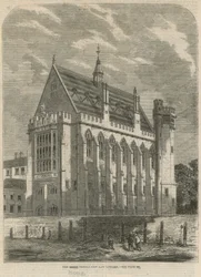 De nieuwe wetenschappelijke bibliotheek van de Middle Temple