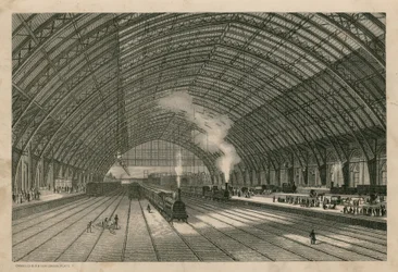 Het Midland Railway Station, St Pancras, Londen