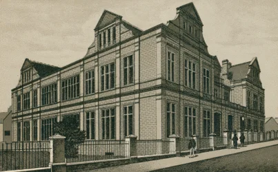 Het museum, Ipswich (litho)