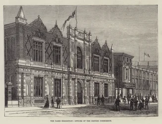 De Parijse Tentoonstelling, Kantoren van de Britse Commissie