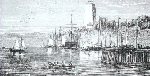 De Potomac-rivier, Washington D.C., VS, uit 