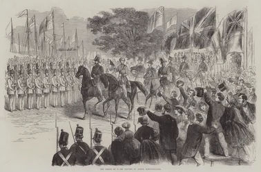 De Prince of Wales verlaat St John