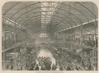 De Prins van Wales opent het Bethnal Green Museum