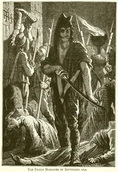 Het Gevangenismassacre van September 1792
