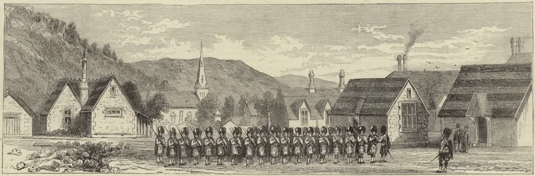 De Koningin in Balmoral