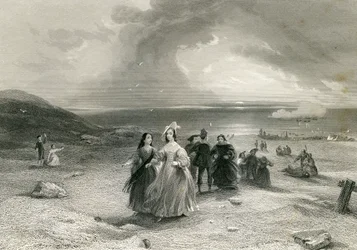 De Koningin in Burlington, door R. Wallis