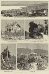 Het bezoek van de Koningin aan Cannes