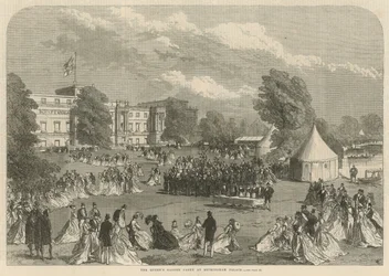 De tuinfeest van de koningin in Buckingham Palace