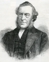 De dominee John Bedford, voorzitter van de Wesleyan Methodist Conference