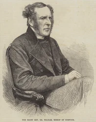 De Zeer Eerwaarde Dr Pelham, Bisschop van Norwich (gravure)