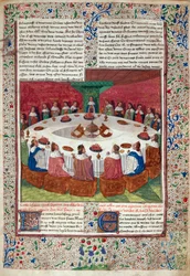De Ronde Tafel en de Heilige Graal, uit het 