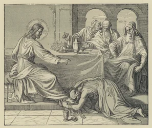 De Zondaar Vergeven (gravure)