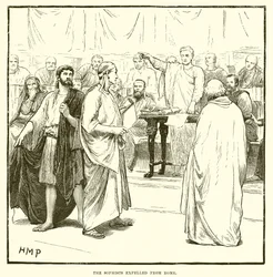 De sofisten verdreven uit Rome