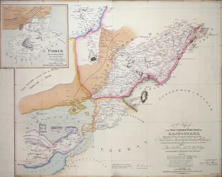 Het zuidelijke deel van Rajpootana, 1820