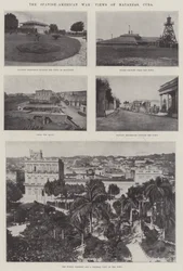 De Spaans-Amerikaanse oorlog, uitzichten op Matanzas, Cuba