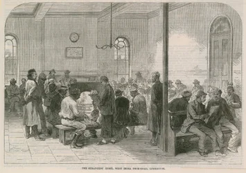 Het Vreemdelingenhuis in West India Dock Road