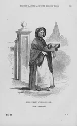 De Straatkamverkoper (gravure)
