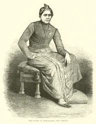 De sultan van Djokjokarta, Java, Maleis