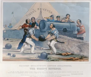 De Wraak van de Tijgers, matrozenkamp voor Sebastopol, uitgegeven 11 november 1854