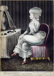 De Toilette, uitgegeven door Robert Sayer en J. Bennett, 1780