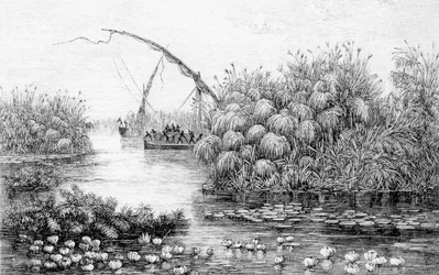 De schepen in de Grasbarrière, uit 
