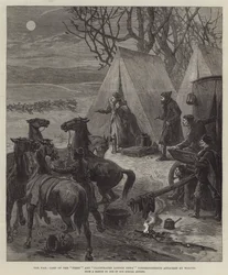 De oorlog, kamp van de correspondenten van de 