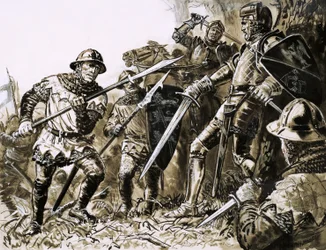 De Rozenoorlogen. De laatste slag bij Barnet