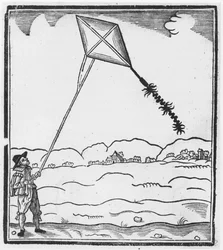 De vurige draak of vlieger