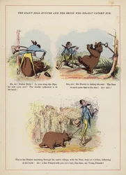 De gigantische berenjager en de Bruin die hem bijna ving