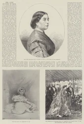 De overleden Hertogin van Teck