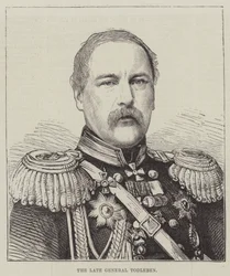 De overleden Generaal Todleben