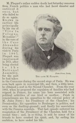 De wijlen M Floquet (gravure)